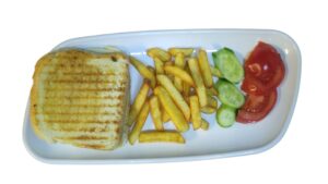 Kavurmalı Kaşarlı Tost 